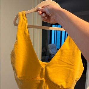 lululemon athletica Light Orange Align V-neck Sports Bra